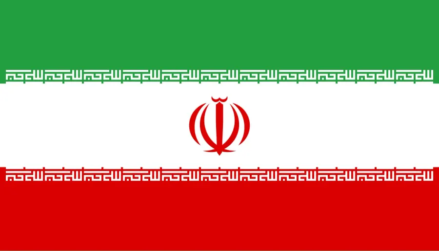 La carte Équipe d'Iran de football