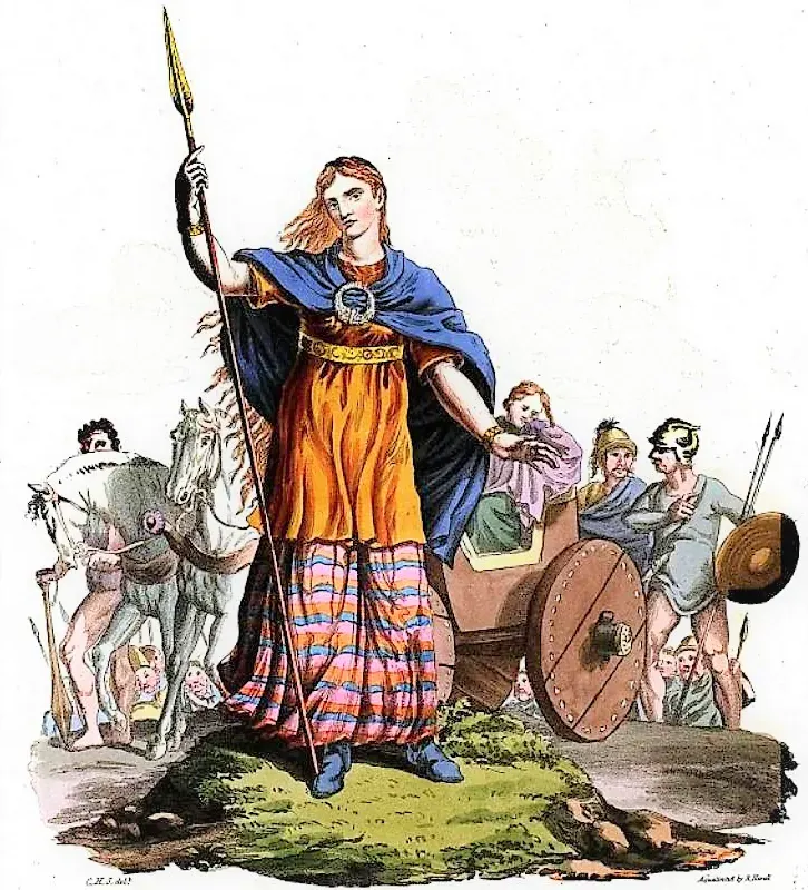 La carte Boudica