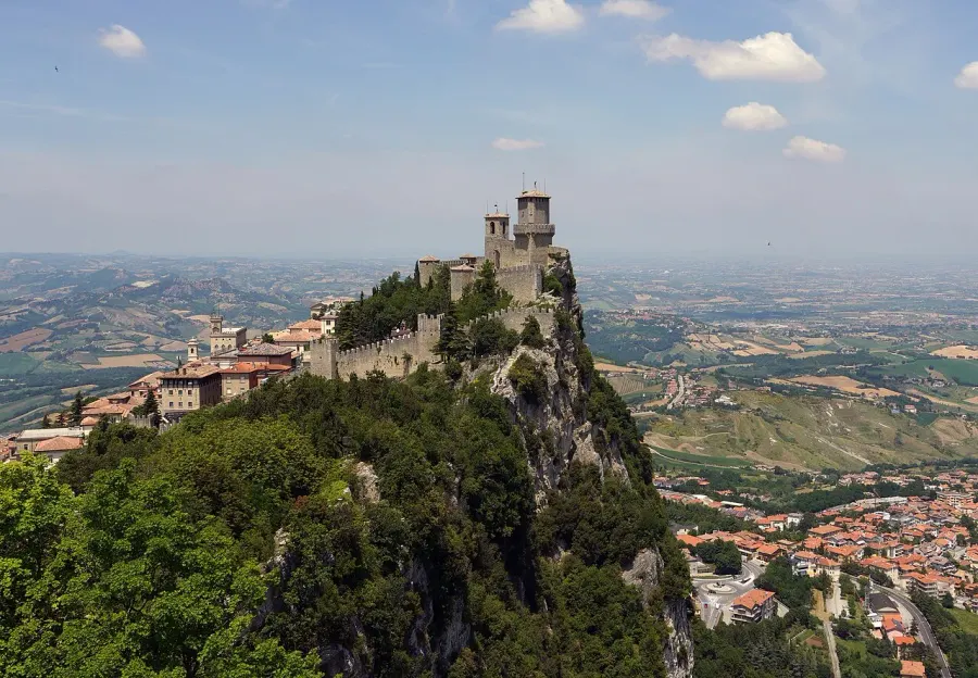 The City of San Marino card