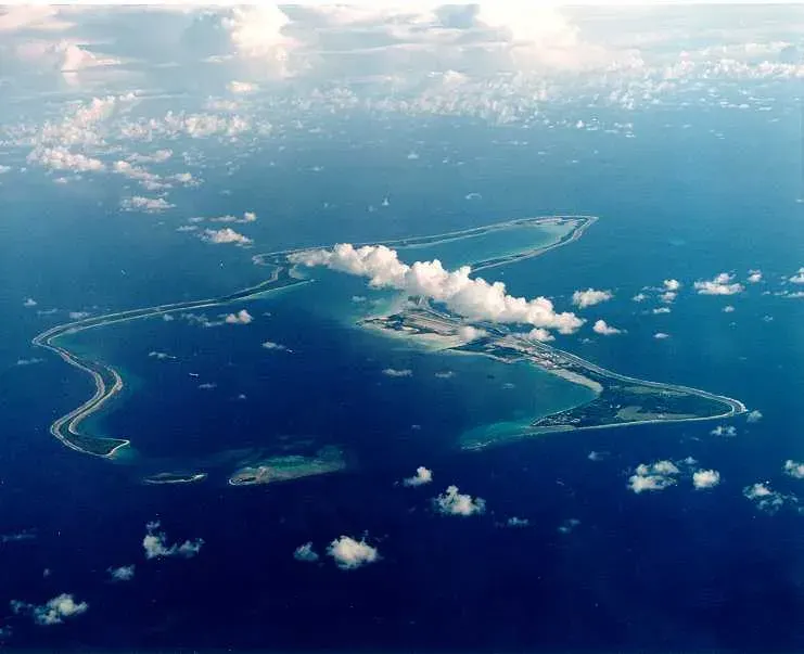 La carte Diego Garcia