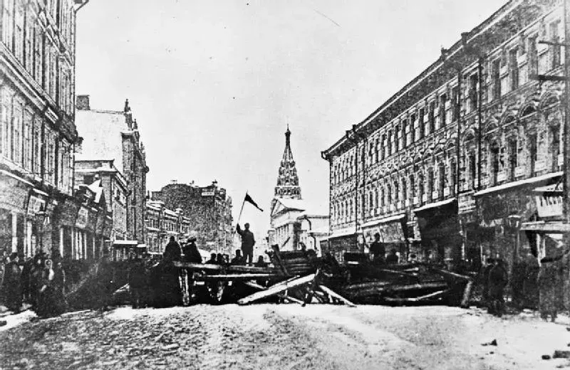 The Russian Revolution of 1905 card