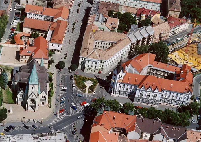 La carte Kaposvár