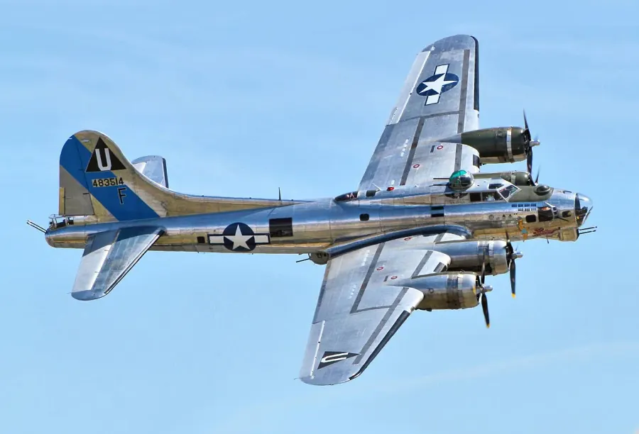 La carte Boeing B-17 Flying Fortress