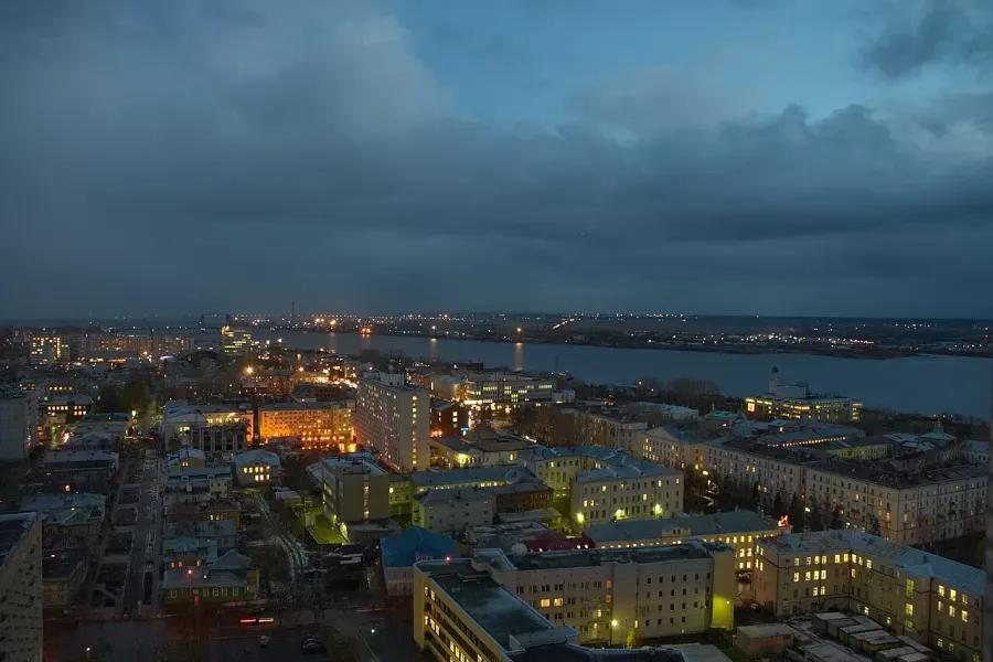 La carte Arkhangelsk