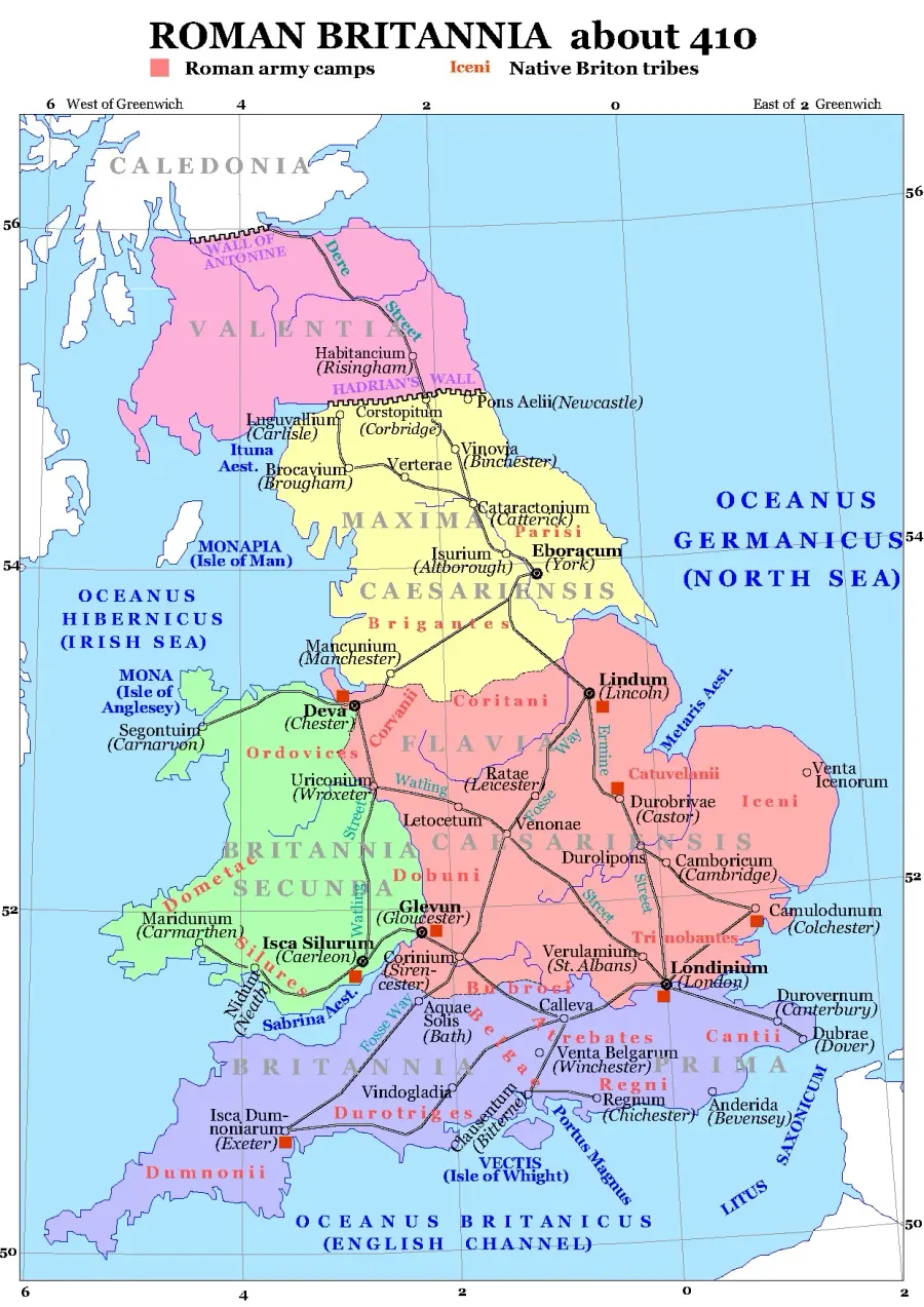 La carte Bretagne