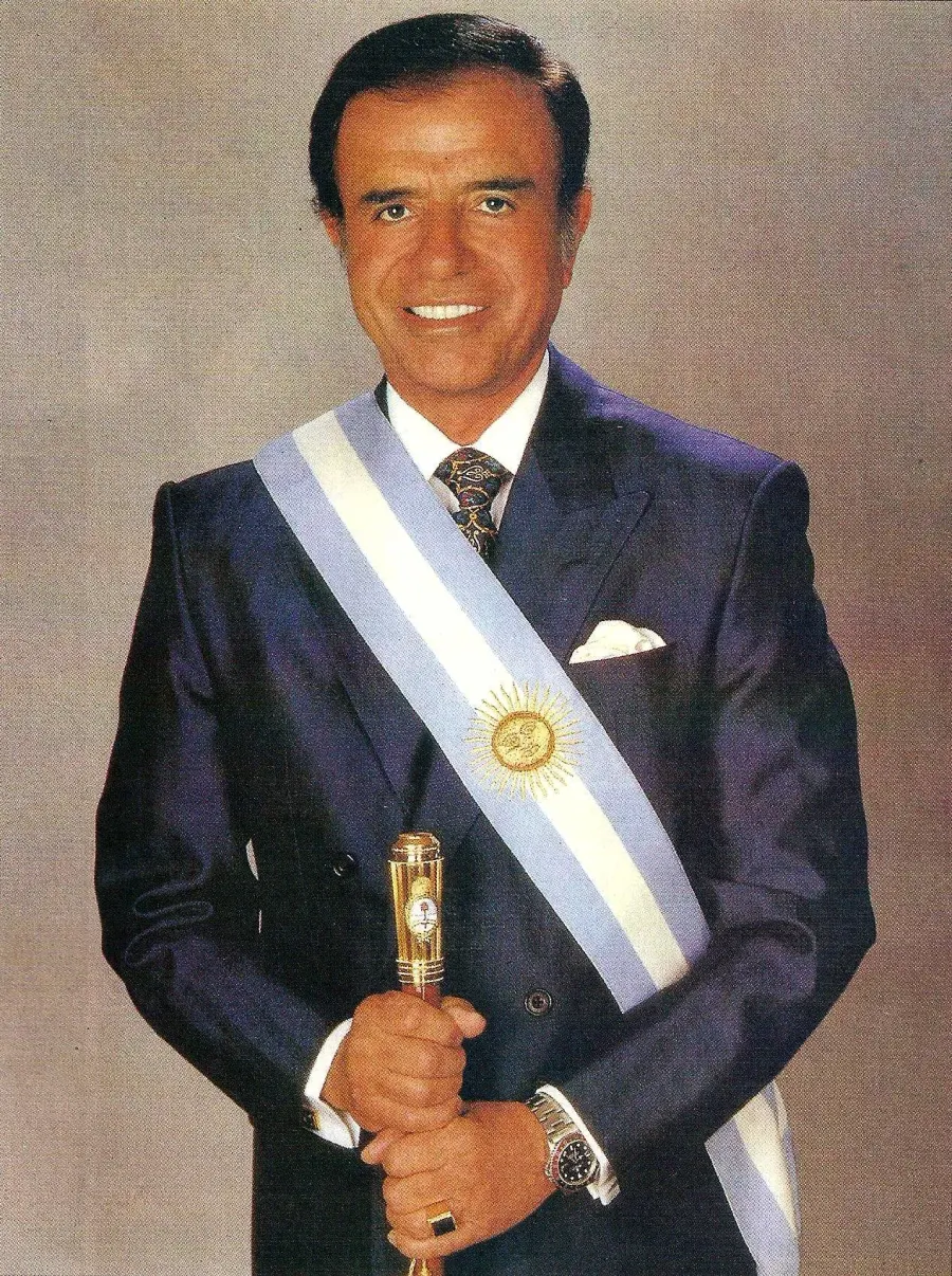 La carte Carlos Menem
