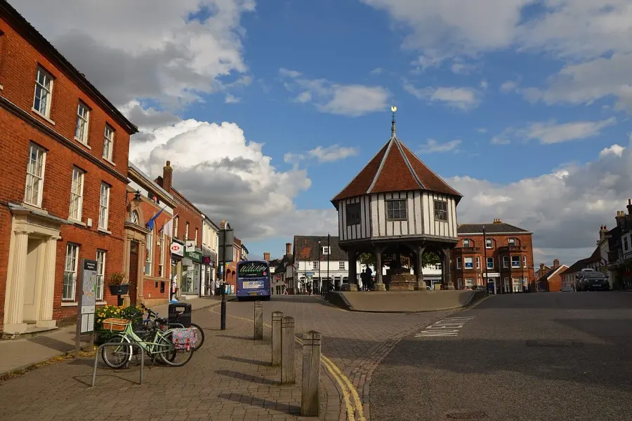 The Market town card