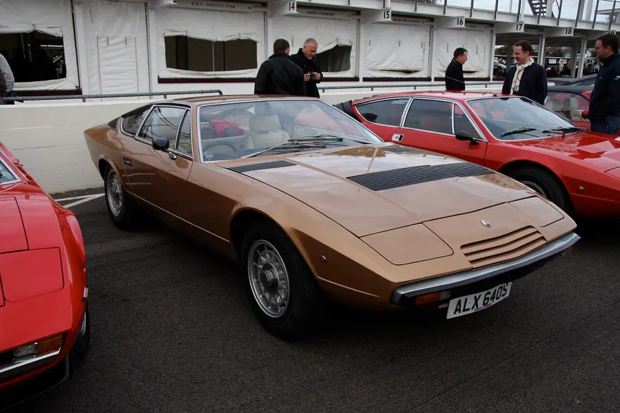 The Maserati Khamsin card