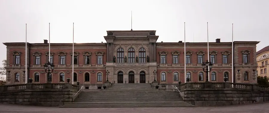 La carte Université d'Uppsala