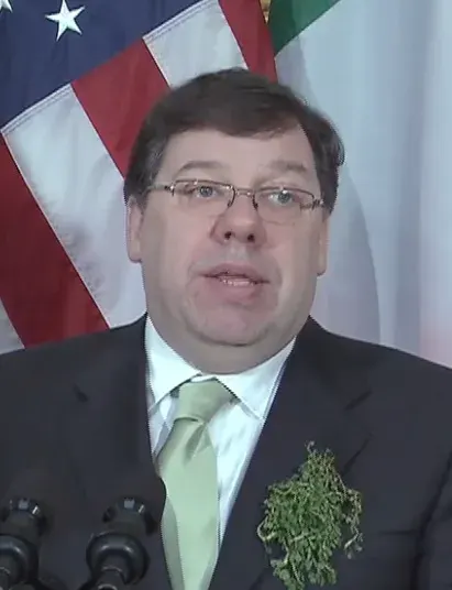 La carte Brian Cowen