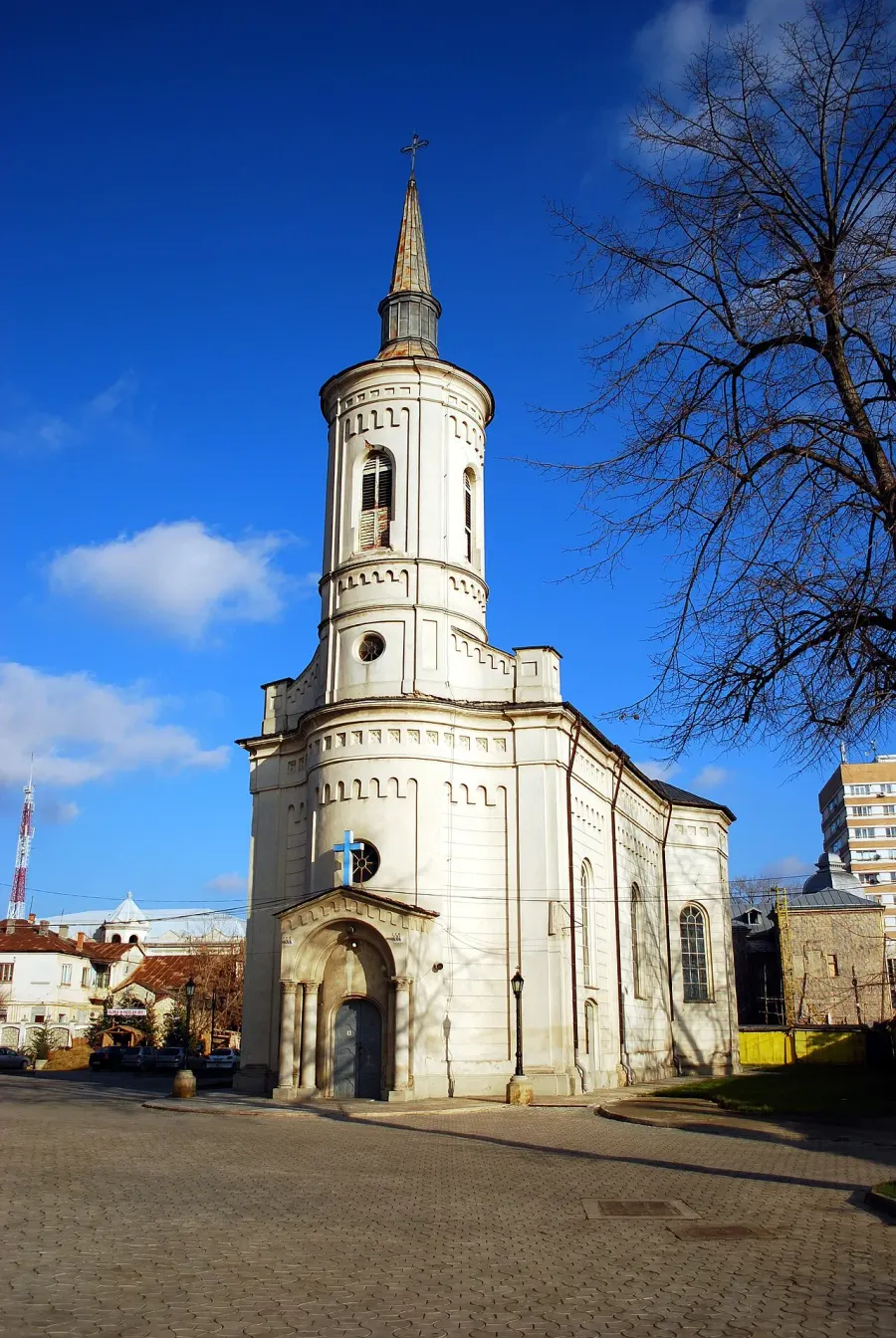 La carte Église de l'Assomption-de-la-Mère-de-Dieu de Iași