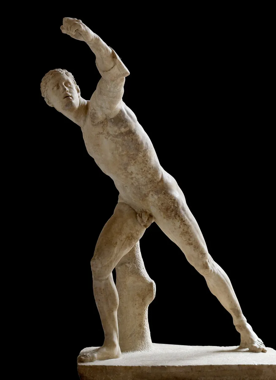 La carte Gladiateur Borghèse