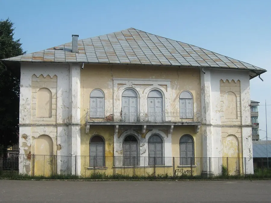 La carte Grande synagogue de Fălticeni