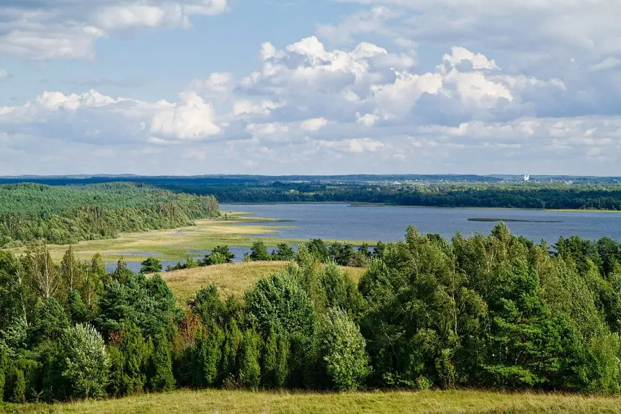 La carte Voblast de Vitebsk