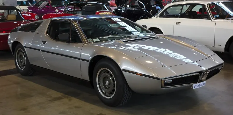 The Maserati Bora card