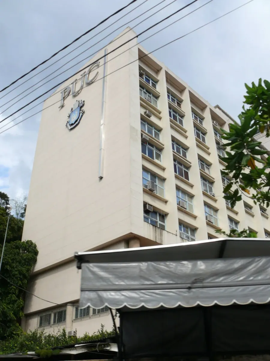 La carte Université pontificale catholique de Rio de Janeiro