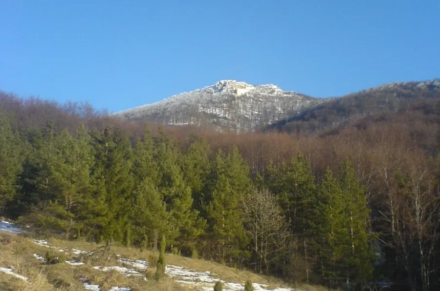 La carte Strážovské vrchy
