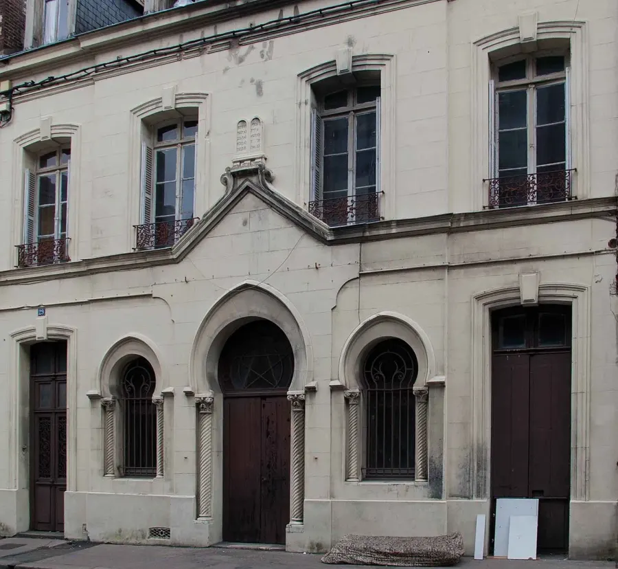 La carte Synagogue d'Elbeuf