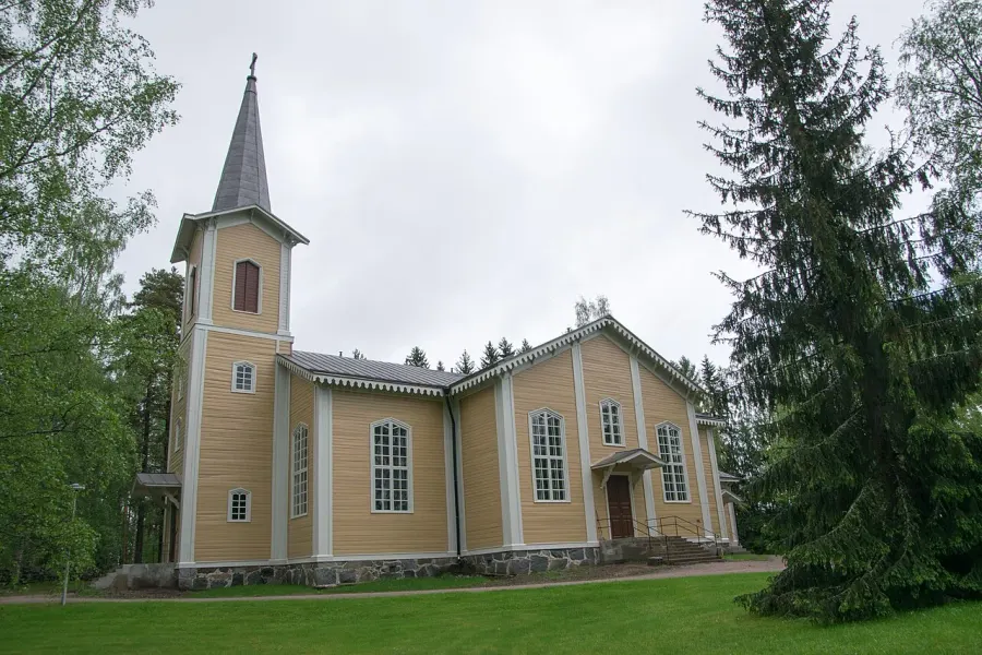 La carte Église de Jäppilä