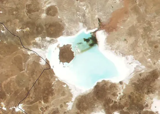 La carte Salar de Coipasa
