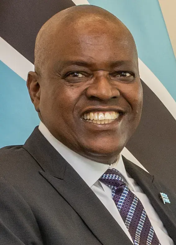La carte Mokgweetsi Masisi