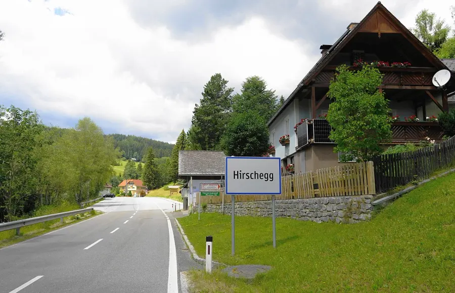 La carte Hirschegg-Pack