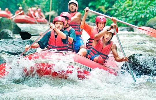 The Ayung River card