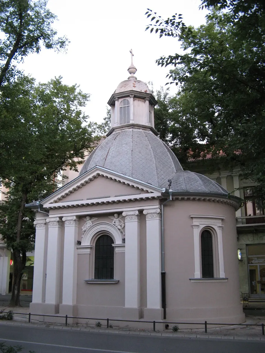 La carte Chapelle Saint-Roch de Subotica