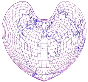La carte Projection cartographique