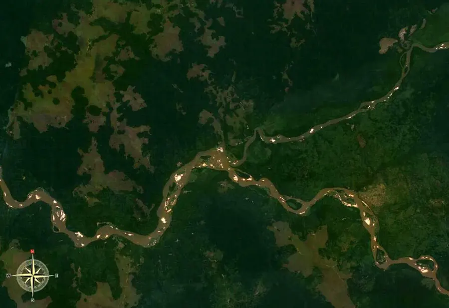 La carte Kasaï