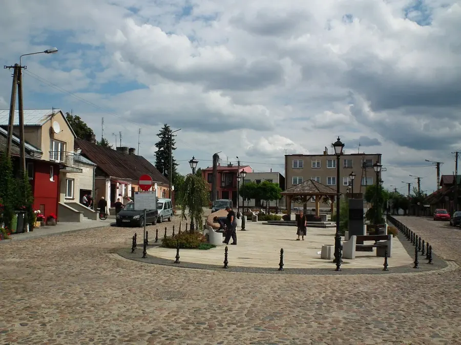 La carte Czerwińsk nad Wisłą