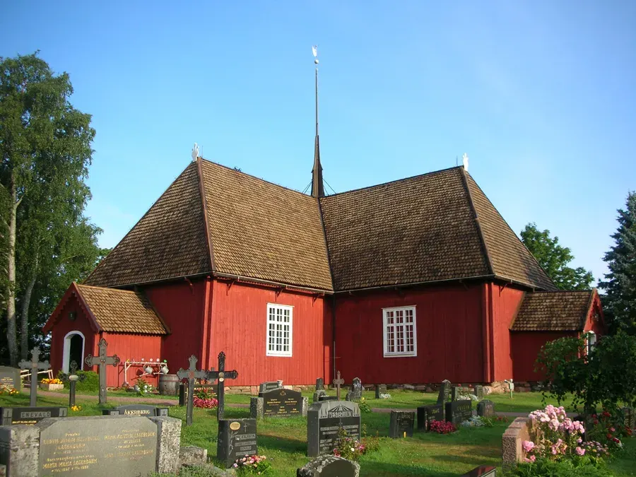 La carte Église d'Houtskari