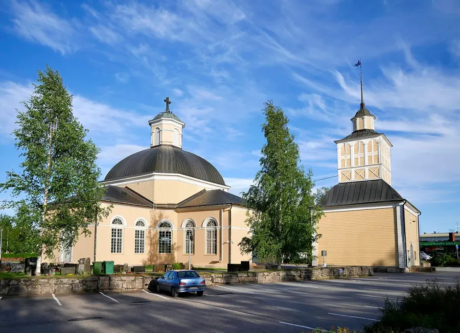 The Église de Kurikka card