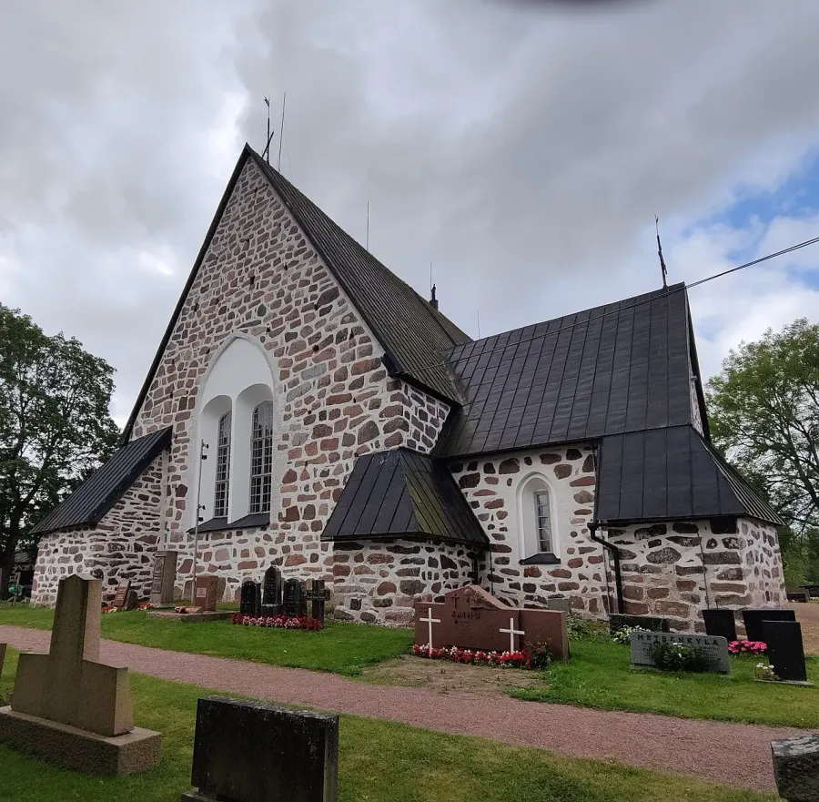 La carte Église de Vehmaa