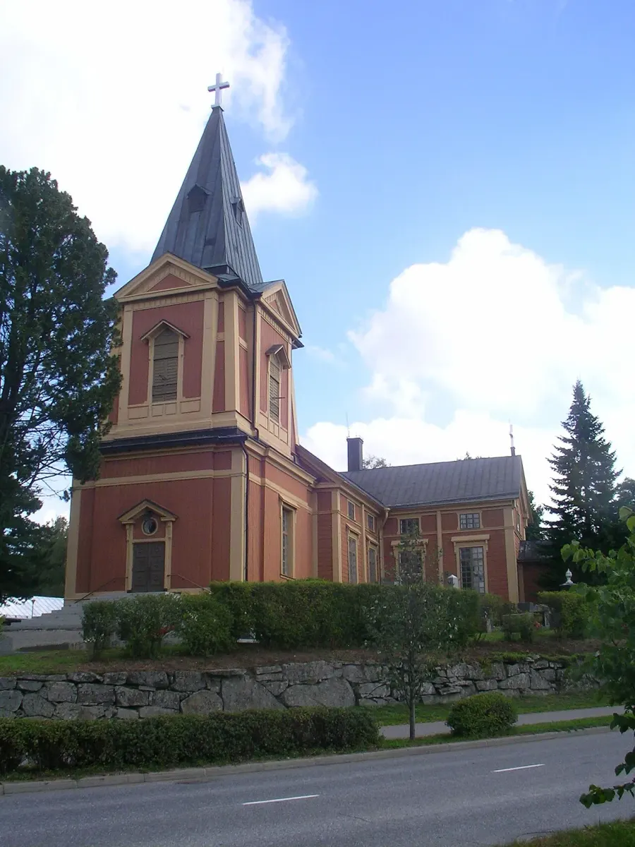 La carte Église de Punkalaidun