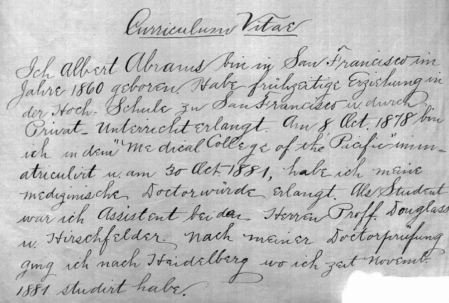 La carte Curriculum vitæ
