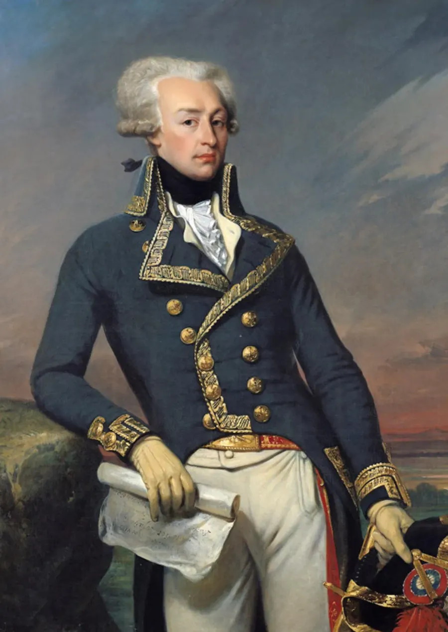 La carte Gilbert du Motier de La Fayette