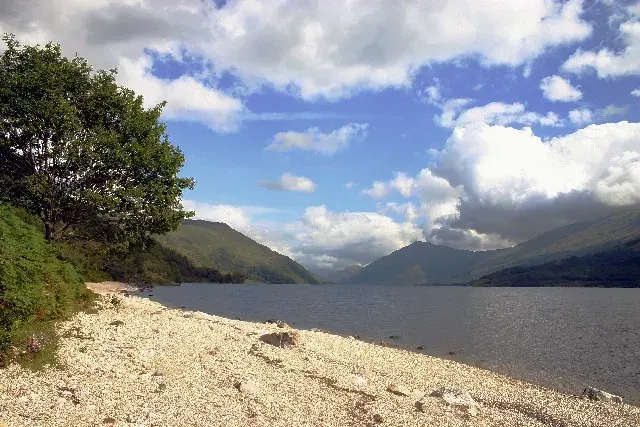La carte Loch Shiel