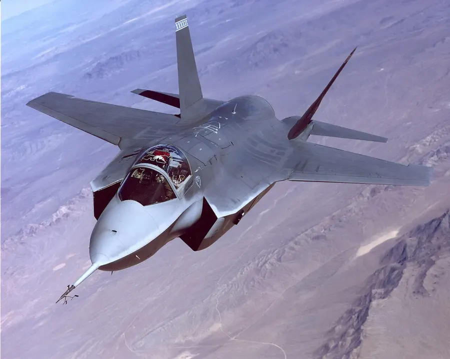 The Lockheed Martin X-35 card