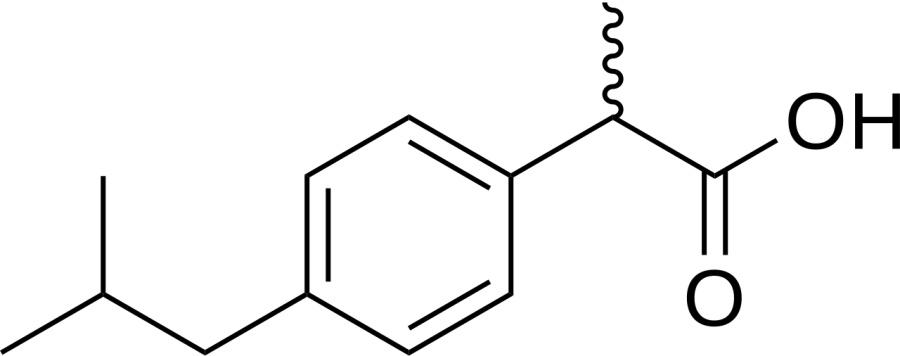 La carte Ibuprofène