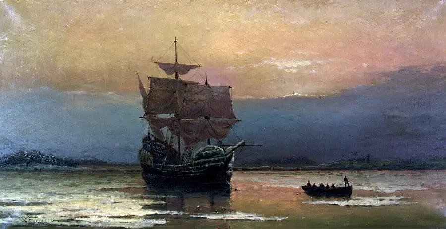 La carte Mayflower