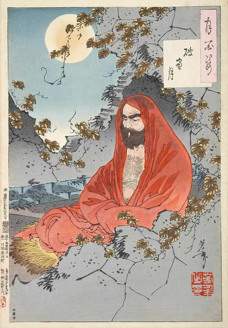 La carte Bodhidharma