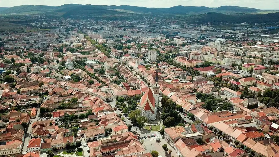 La carte Bistrița