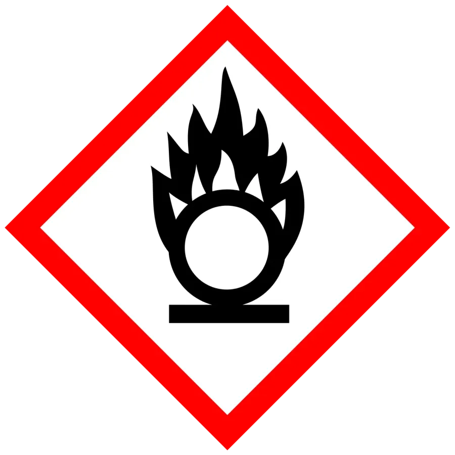 La carte Oxydant