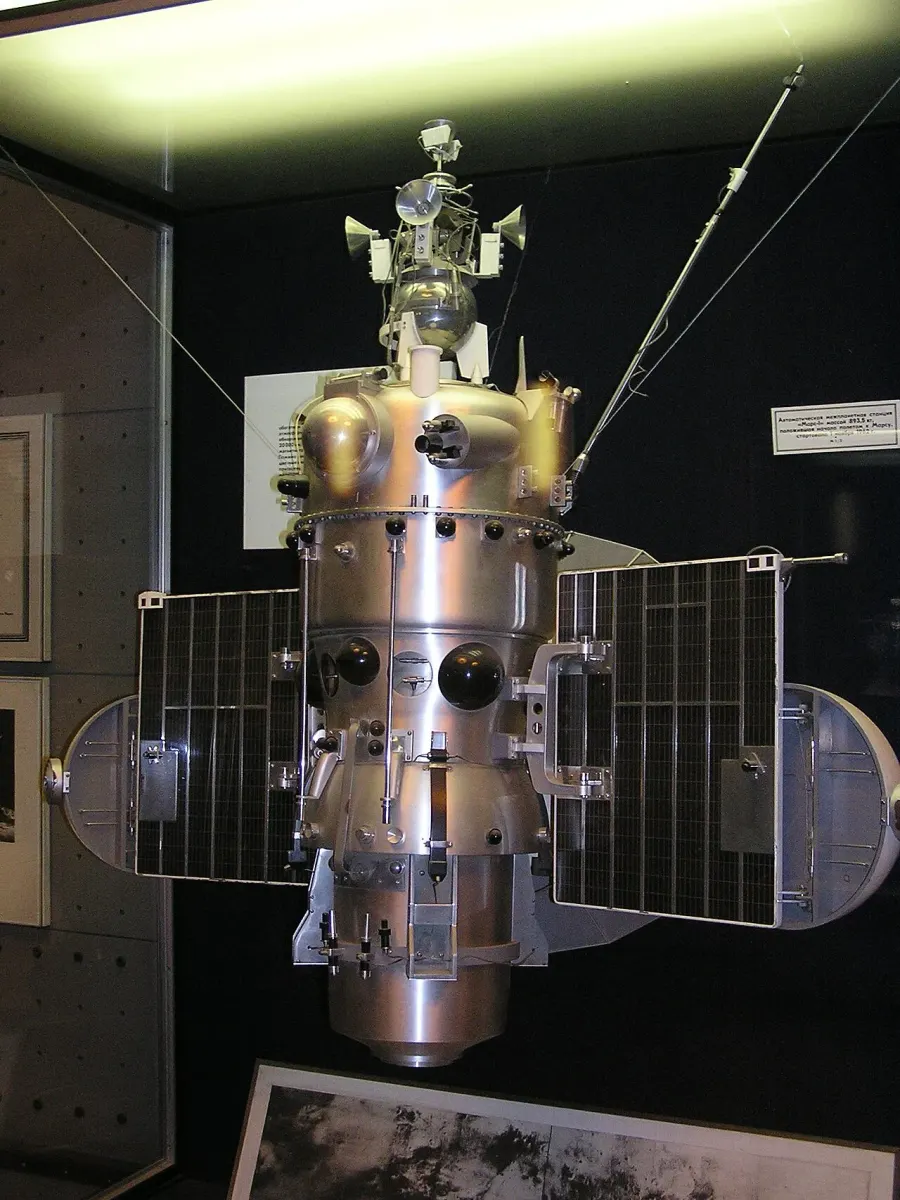 The Mars 2MV-3 No.1 card