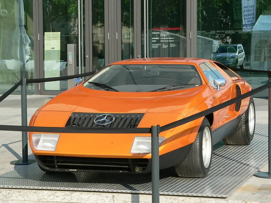 The Mercedes-Benz C111 card