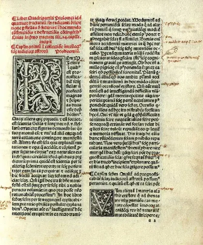 La carte Tetrabiblos