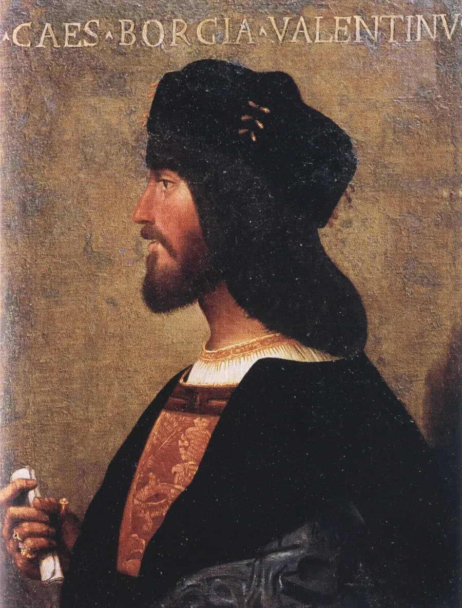 La carte César Borgia
