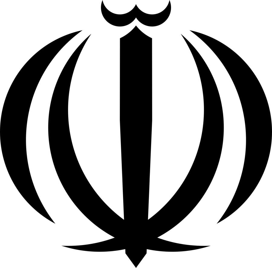 The Emblem of Iran card