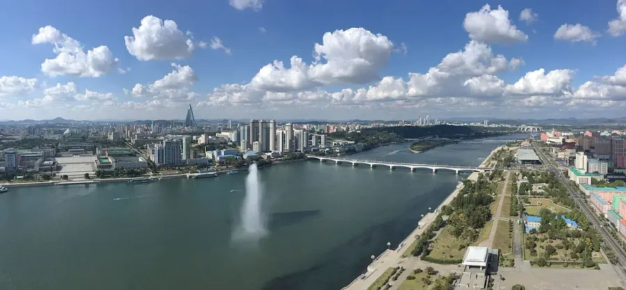 La carte Pyongyang